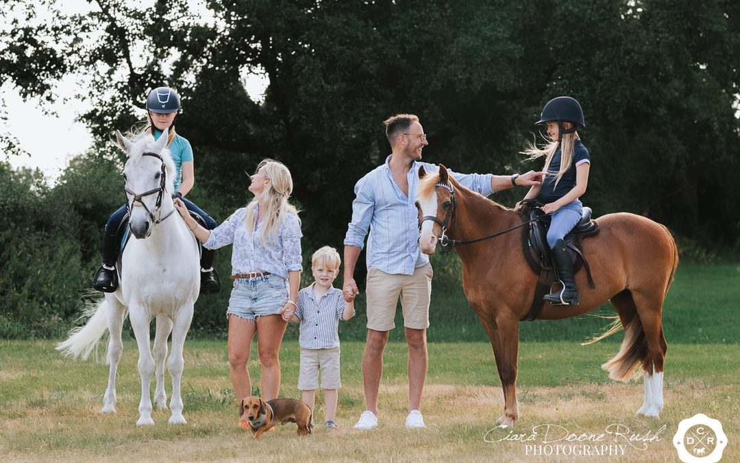A Family & Animals Photo + Film Shoot